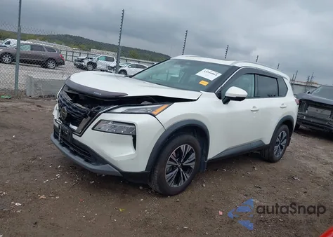 2021 Nissan Rogue Sv Fwd из США, поврежденный, VIN 5N1AT3BA4MC675434